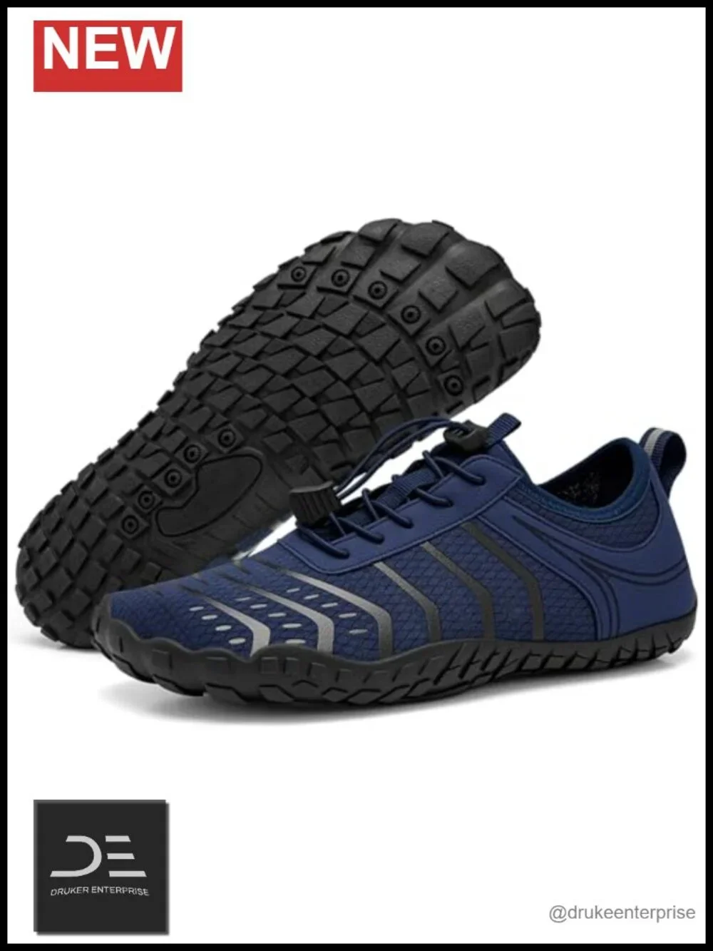 Barefoot Water Shoes with Wide Toe Box, Zero-Drop Sole for Hiking Swimming
